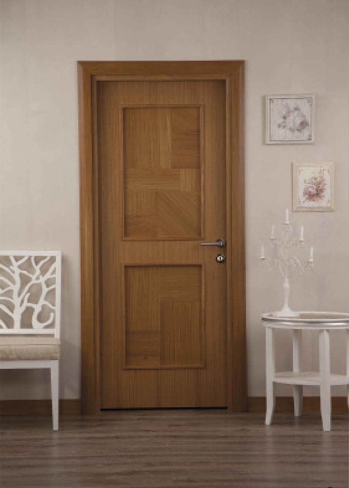 wood veneered doors